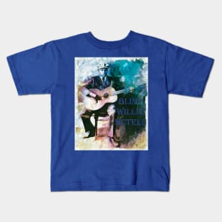 Blind Willie Mctell Kids T-Shirt